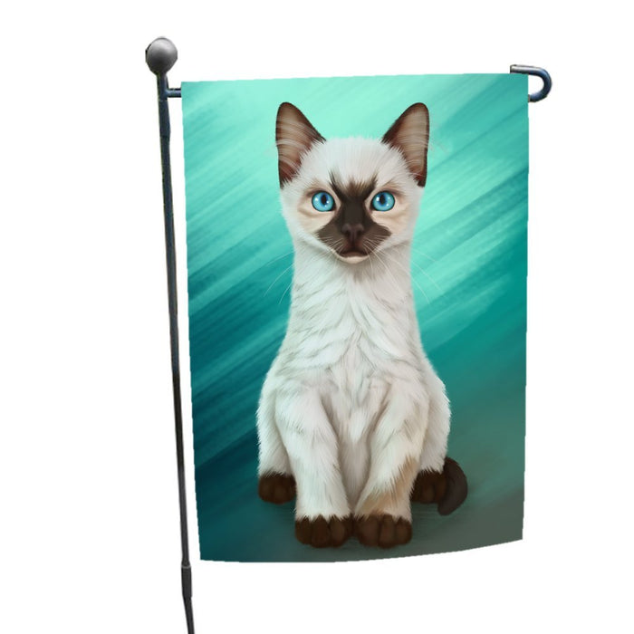 Siamese Kitten Cat Garden Flag