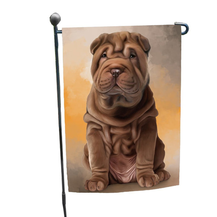 Shar Pei Dog Garden Flag