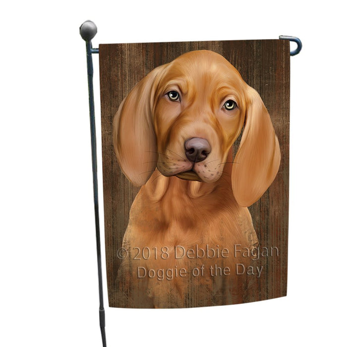 Rustic Vizsla Dog Garden Flag GFLG49420