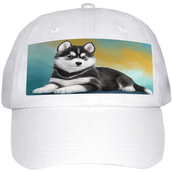 Siberian Husky Dog Ball Hat Cap HAT48123