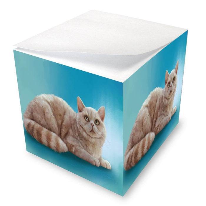 Selkirk Rex Cat Note Cube