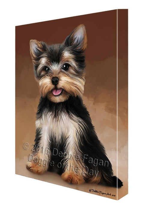 Yorkshire Terrier Dog Canvas Wall Art