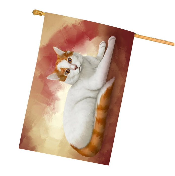 Turkish Van Cat House Flag