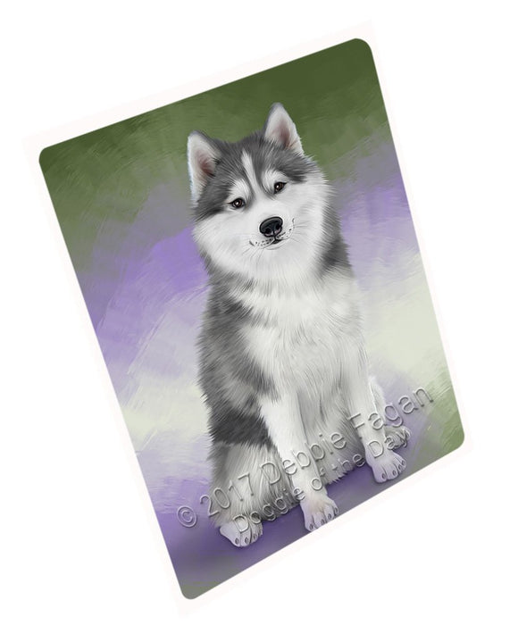 Siberian Husky Dog Tempered Cutting Board C49107