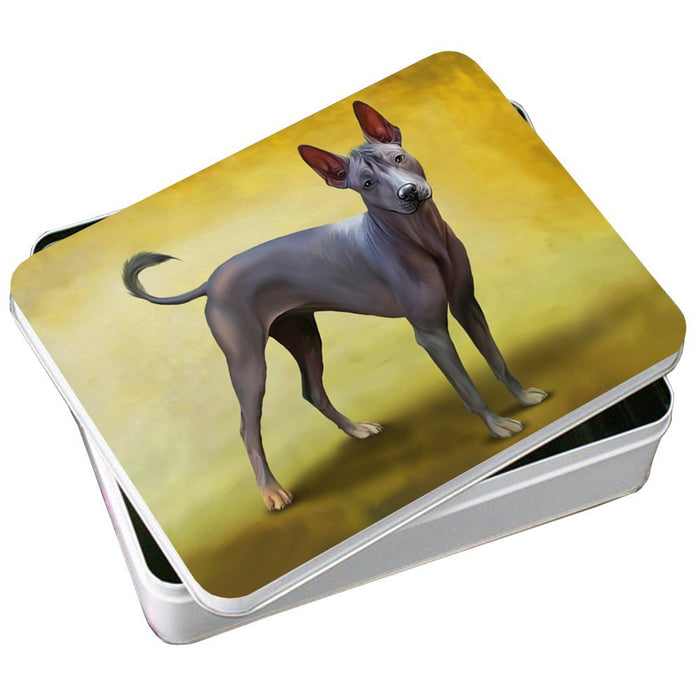 Xoloitzcuintle Dog Photo Storage Tin