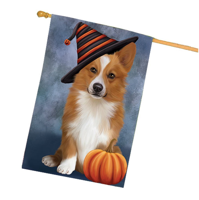 Welsh Corgi Dog House Flag HF178