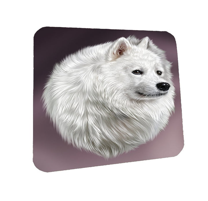 Samoyed Dog Coasters Set of 4