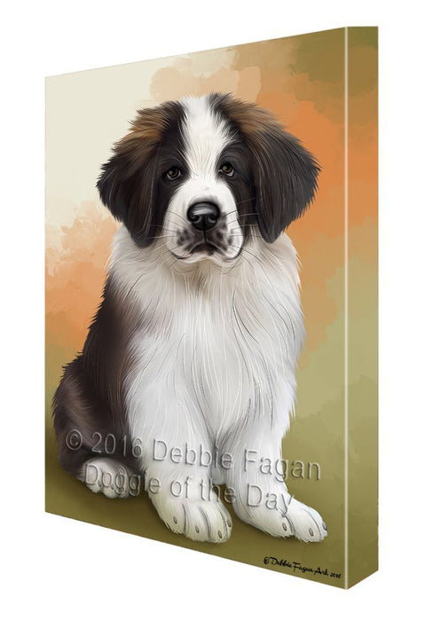 Saint Bernards Dog Canvas Wall Art CV113