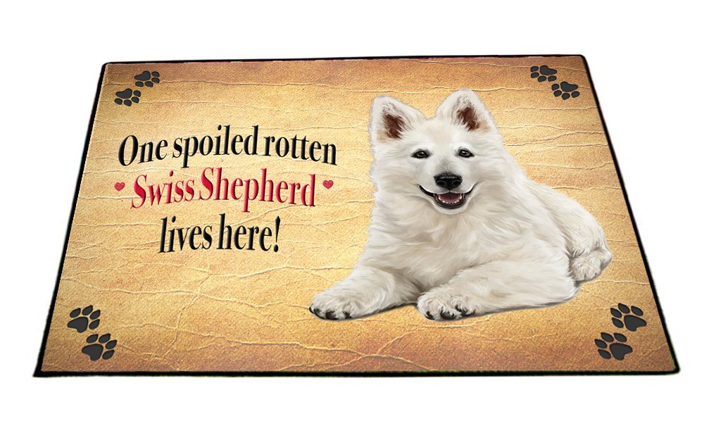 Spoiled Rotten Swiss Shepherd Dog Floormat