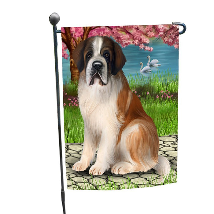 Saint Bernard Dog Garden Flag GF390