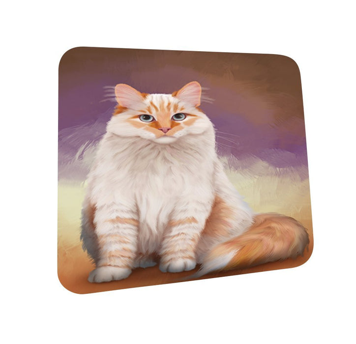 Siberian Cat Coasters Set of 4 CST48080