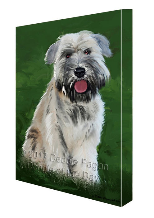 Soft Coated Wheatenterrier Dog Canvas Wall Art