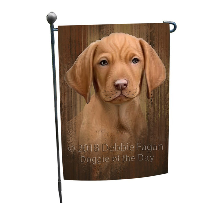 Rustic Vizsla Dog Garden Flag GFLG49418