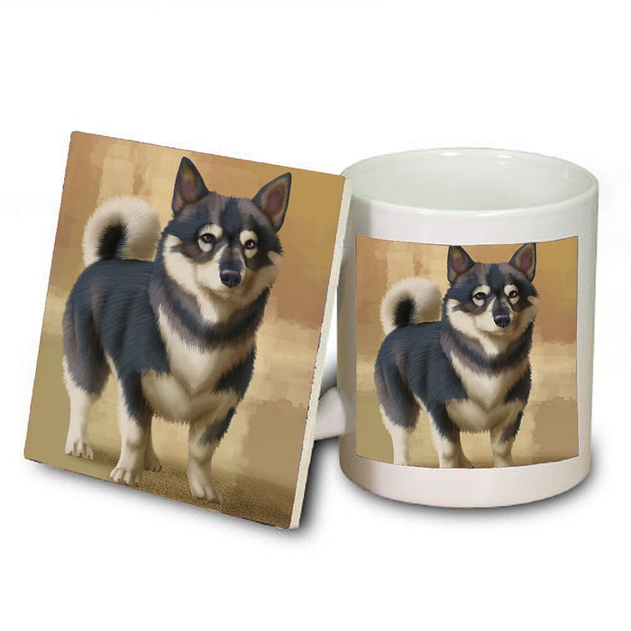Swedish Vallhund Dog Mug and Coaster Set
