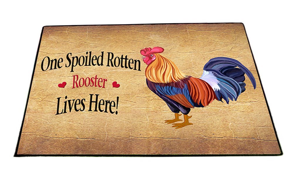 Spoiled Rotten Rooster Indoor/Outdoor Floormat