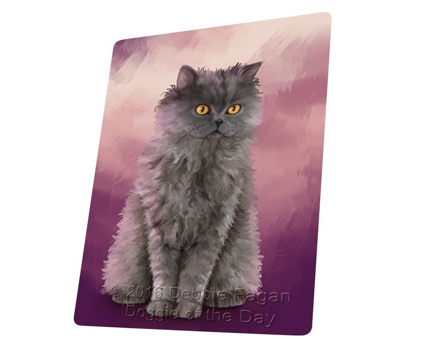 Selkirk Rex Cat Tempered Cutting Board C48282