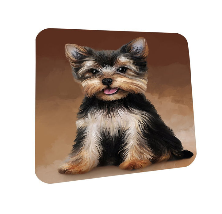 Yorkshire Terrier Dog Coasters Set of 4