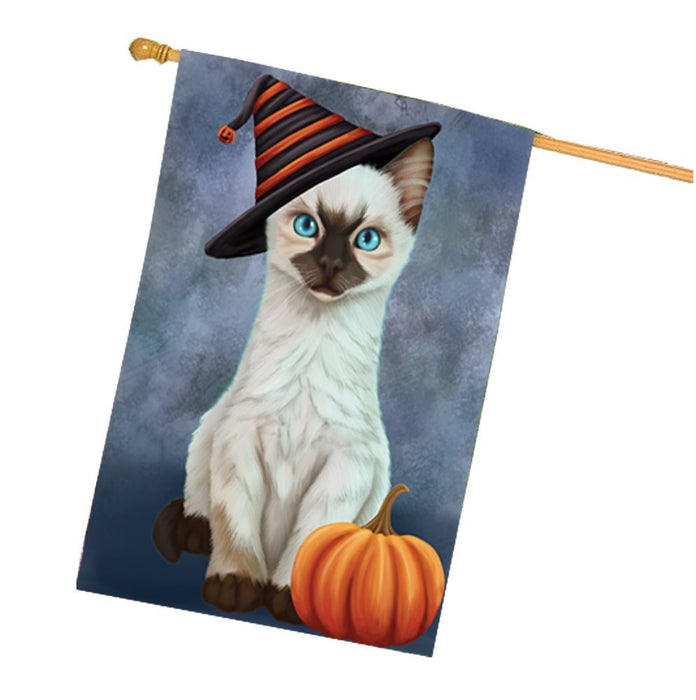 Siamese Kitten Cat House Flag HF124