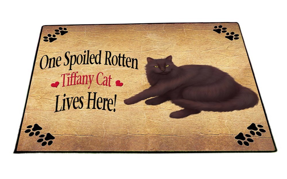 Spoiled Rotten Tiffany Cat Indoor/Outdoor Floormat