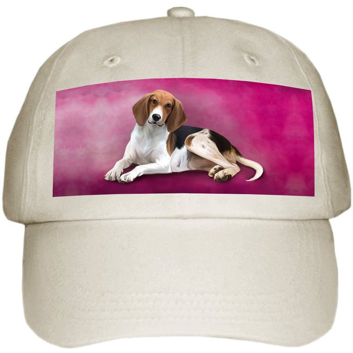 Treeing Walker Coonhound Dog Ball Hat Cap Off White