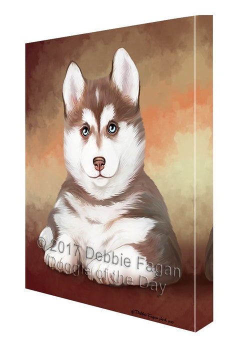 Siberian Husky Dog Canvas Wall Art D123