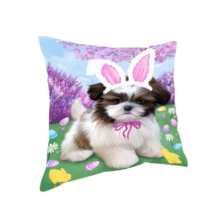 Shih Tzu Dog Easter Holiday Pillow PIL53480