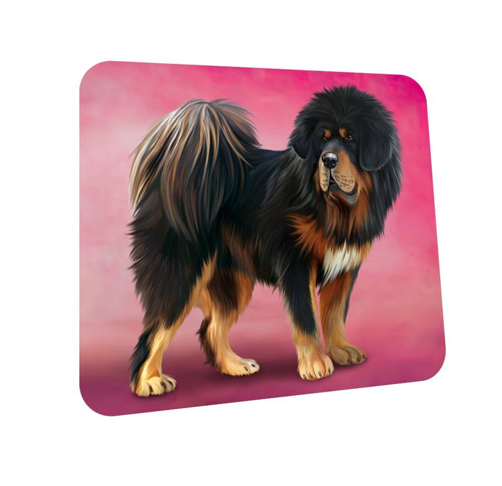 Tibetan Mastiff Dog Coasters Set of 4