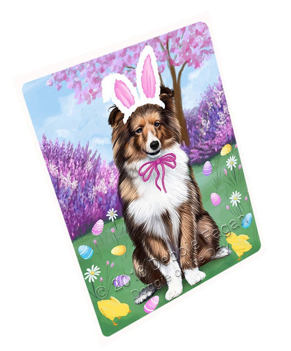 Shetland Sheepdog Easter Holiday Magnet Mini (3.5" x 2") MAG52056