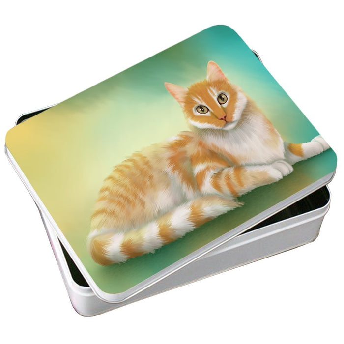 Turkish Van Cat Photo Tin