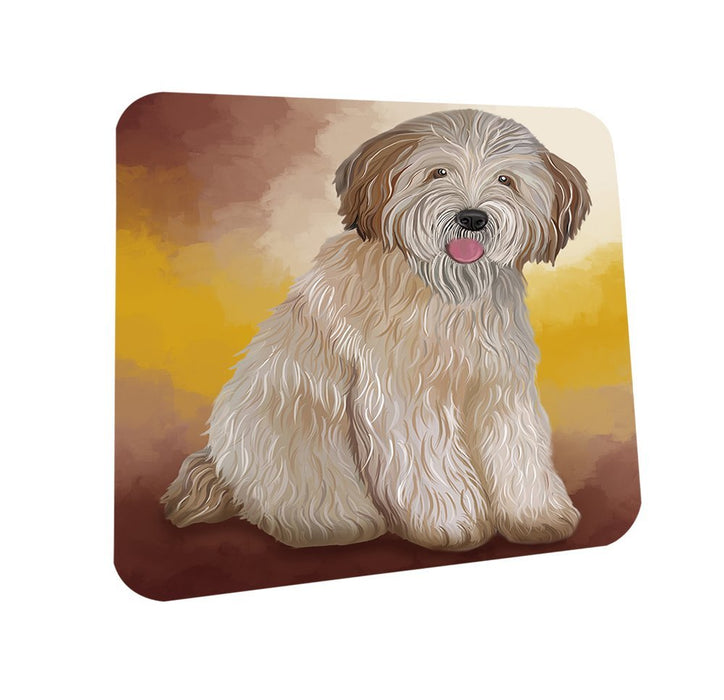 Wheaten Terrier Dog Coasters Set of 4
