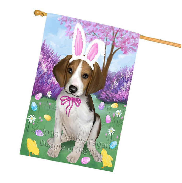 Treeing Walker Coonhound Dog Easter Holiday House Flag FLG49386