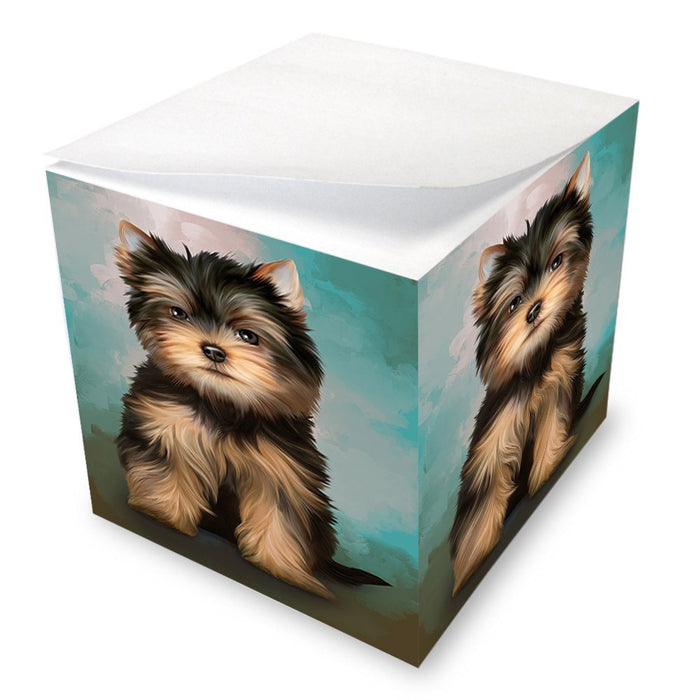 Yorkshire Terrier Dog Note Cube