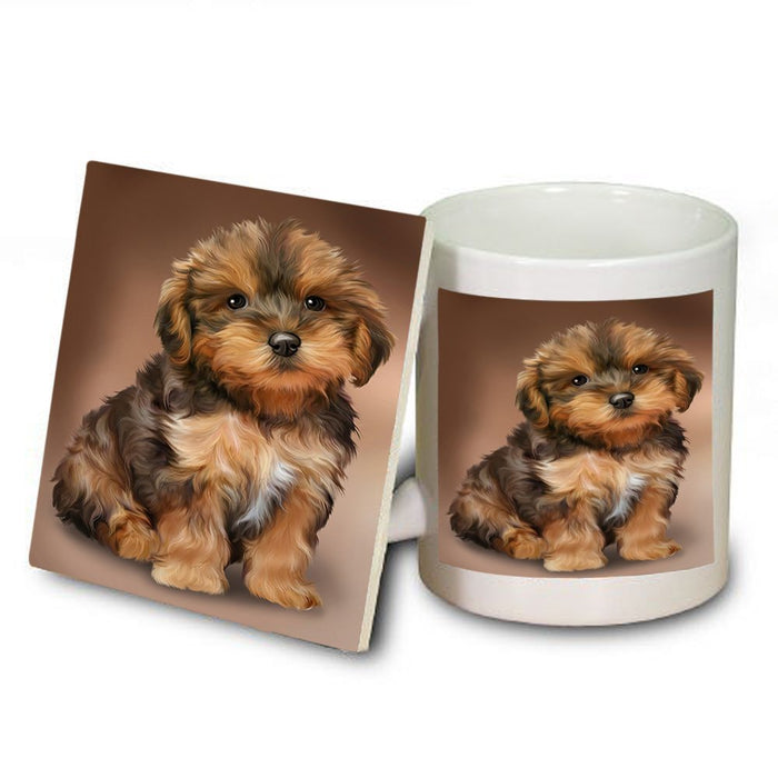 Yorkipoo Dog Mug and Coaster Set MUC48539