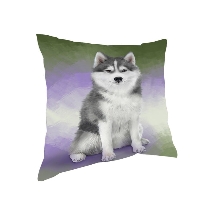 Siberian Husky Dog Pillow PIL49508 (14x14)