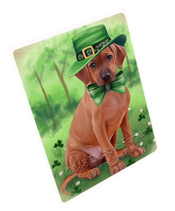 St. Patricks Day Irish Portrait Rhodesian Ridgeback Dog Magnet Mini (3.5" x 2") MAG51603