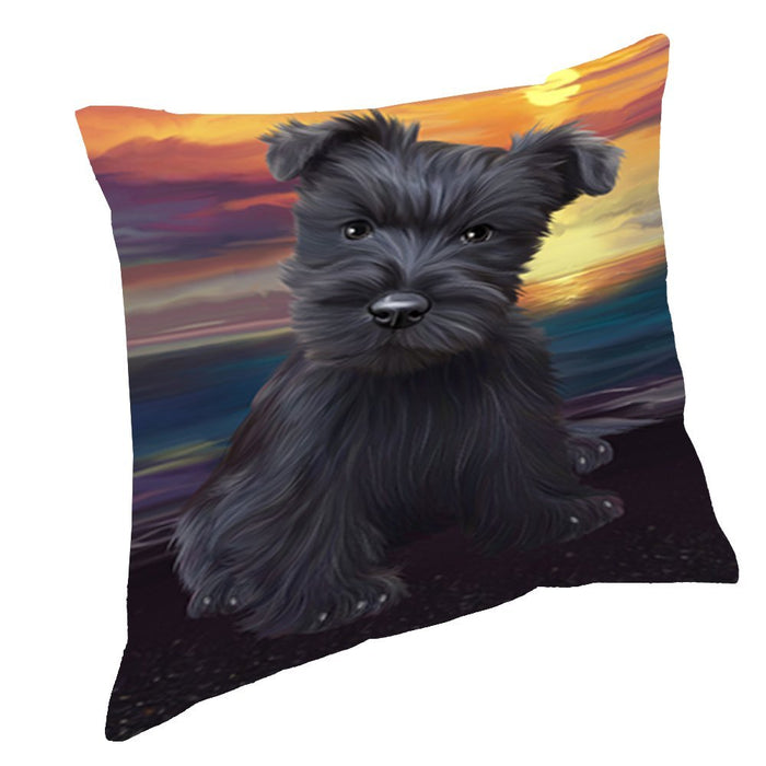 Scottish Terriers Dog Throw Pillow D554