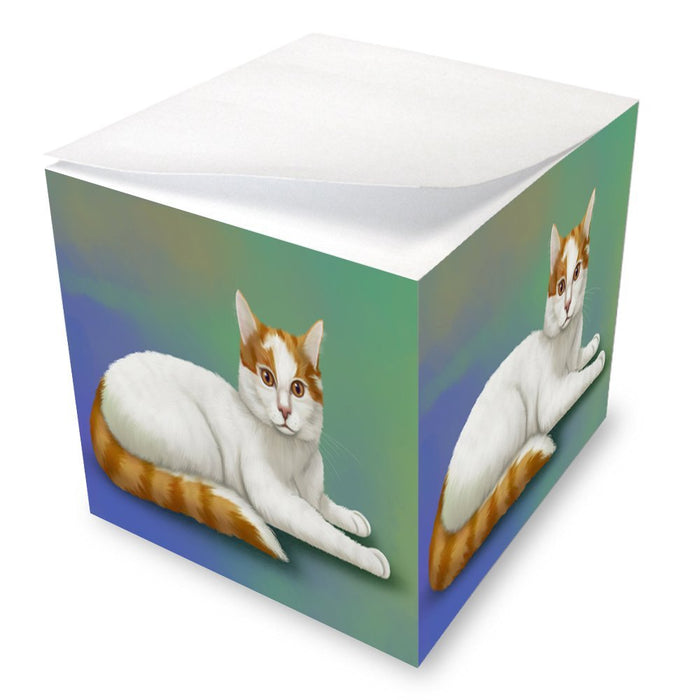 Turkish Van Cat Note Cube