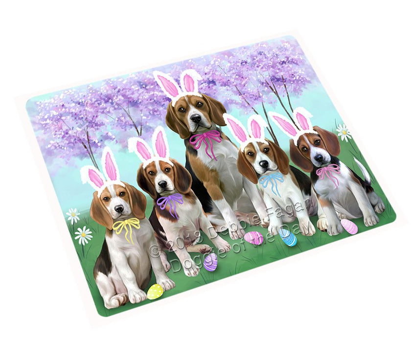 Beagles Dog Easter Holiday Magnet Mini (3.5" x 2") mag51258