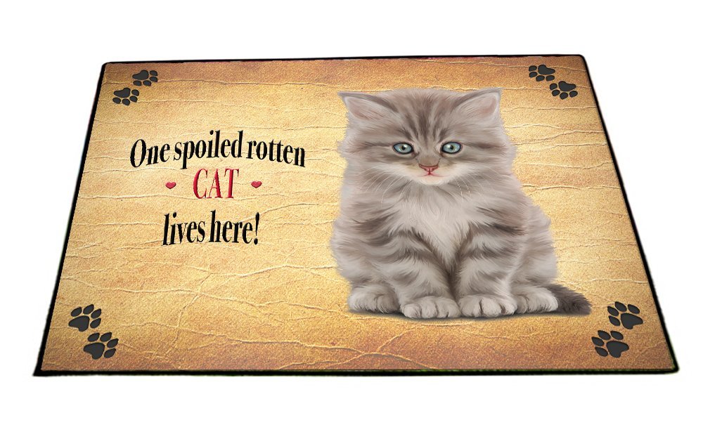 Spoiled Rotten CAT Dog Floormat