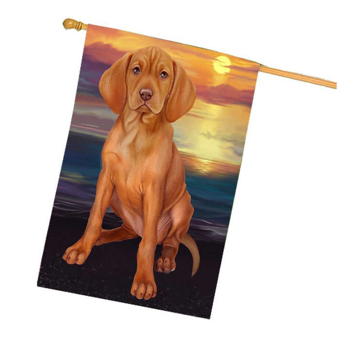 Vizsla Dog House Flag HF369