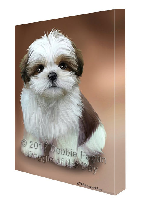 Shih Tzu Dog Wall Art Canvas CV223