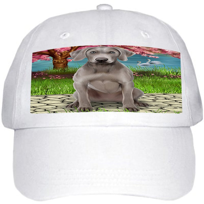 Weimaraner Dog Ball Hat Cap HAT49356