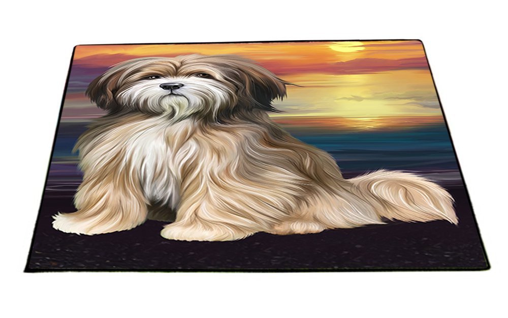 Tibetan Terrier Dog Floormat FLMS49176