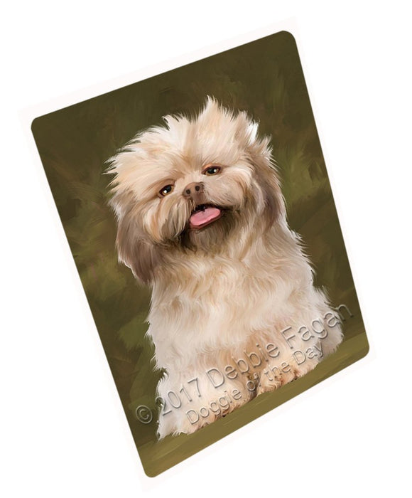 Shorkies Dog Tempered Cutting Board