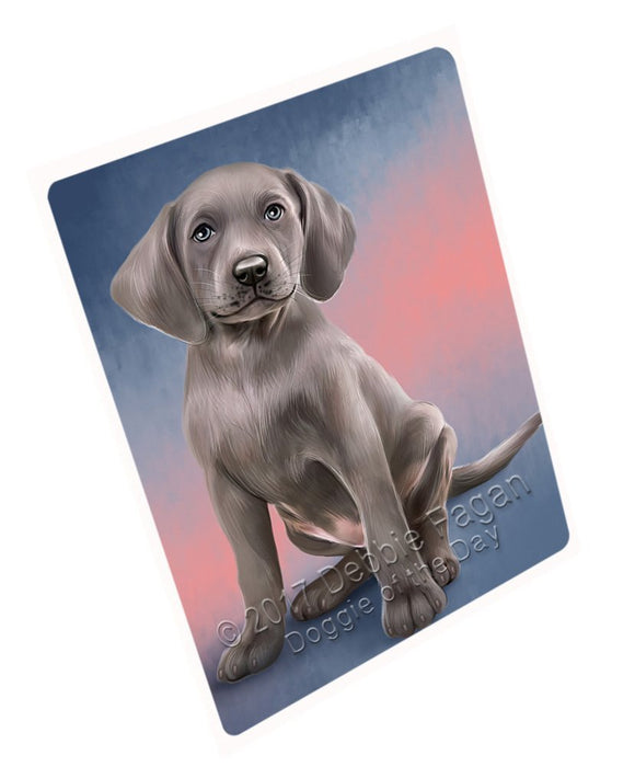 Weimaraner Dog Tempered Cutting Board C49119