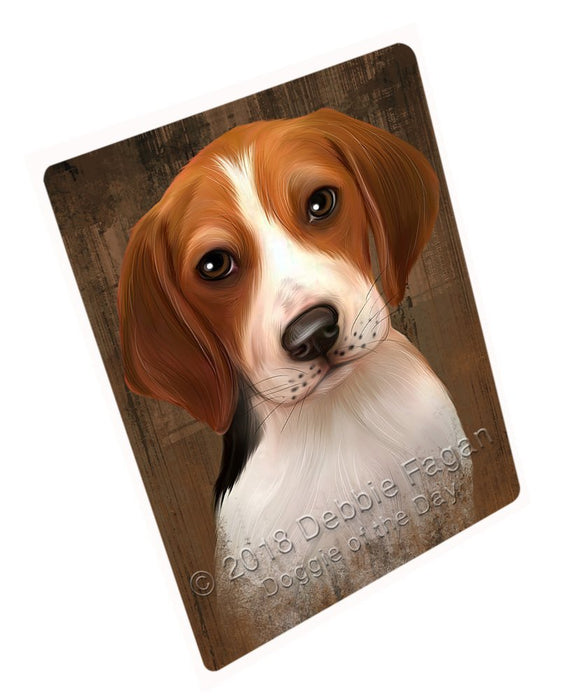 Rustic Treeing Walker Coonhound Dog Tempered Cutting Board C52629