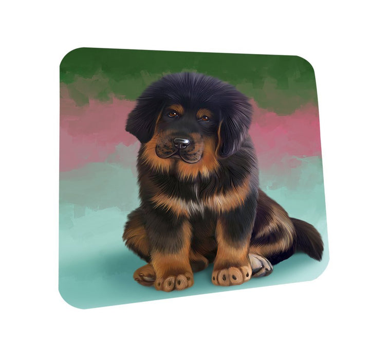 Tibetan Mastiff Dog Coasters Set of 4