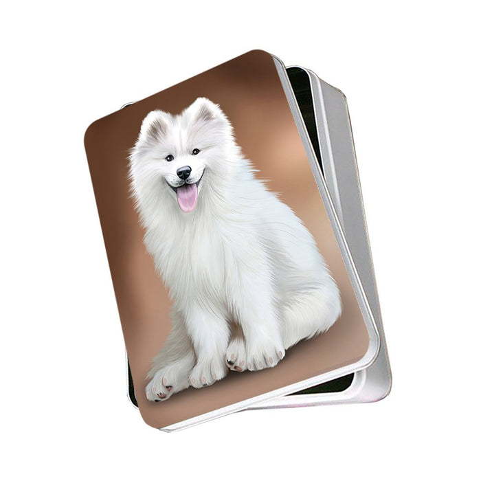 Samoyed Dog Photo Storage Tin PITN48526