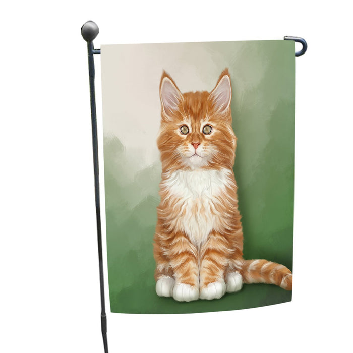 Tabby Cat Garden Flag