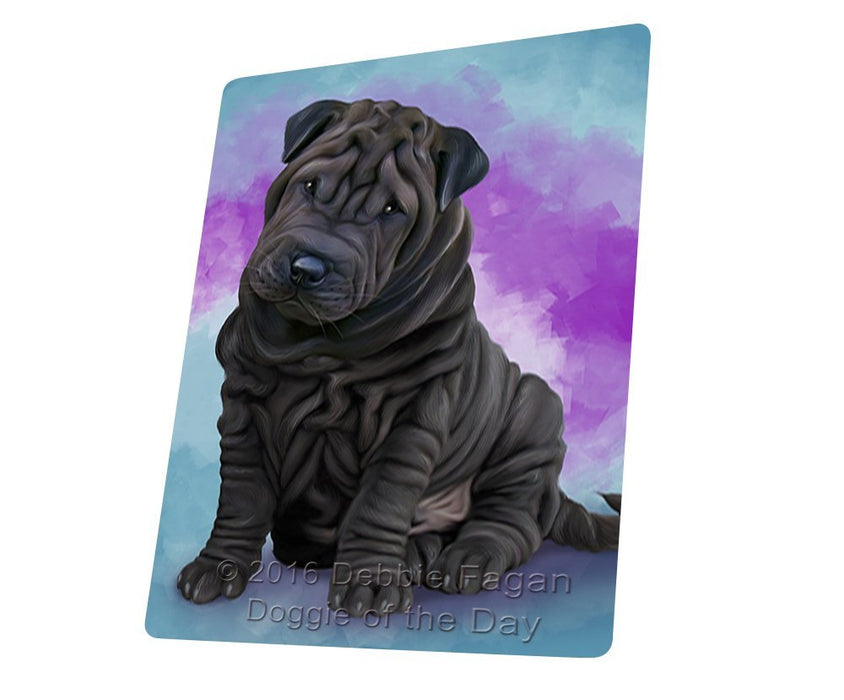 Shar Pei Dog Large Refrigerator / Dishwasher RMAG48612